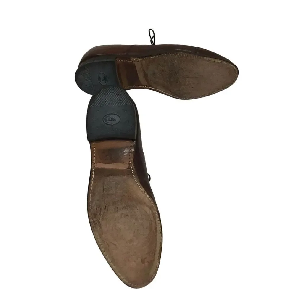 Johnston &‎ Murphy Leather Shoes Vintage Limited Collection Mens Size 8
